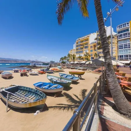 Apartamento Casita Canaria Wonderful Loft In Front Of Las Canteras Beach *