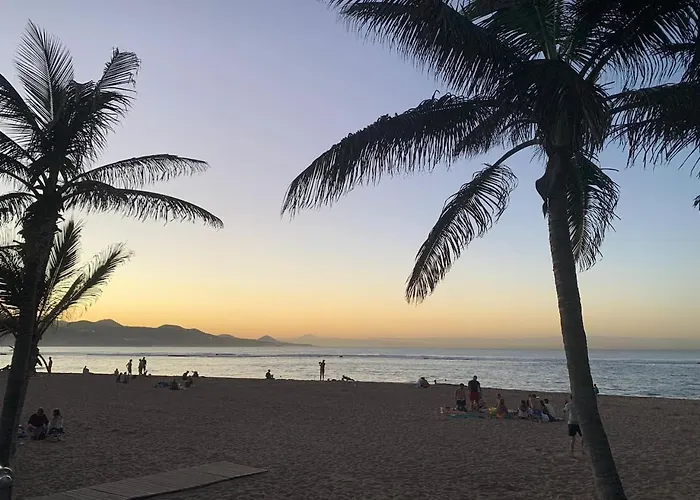 Casita Canaria Wonderful Loft In Las Canteras Apartman *